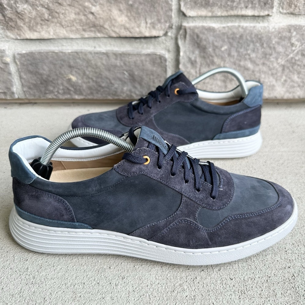 NEW Samuel Hubbard Men's Size 12 M Featherlight Napa Walking Shoes Blue‎ Leather
